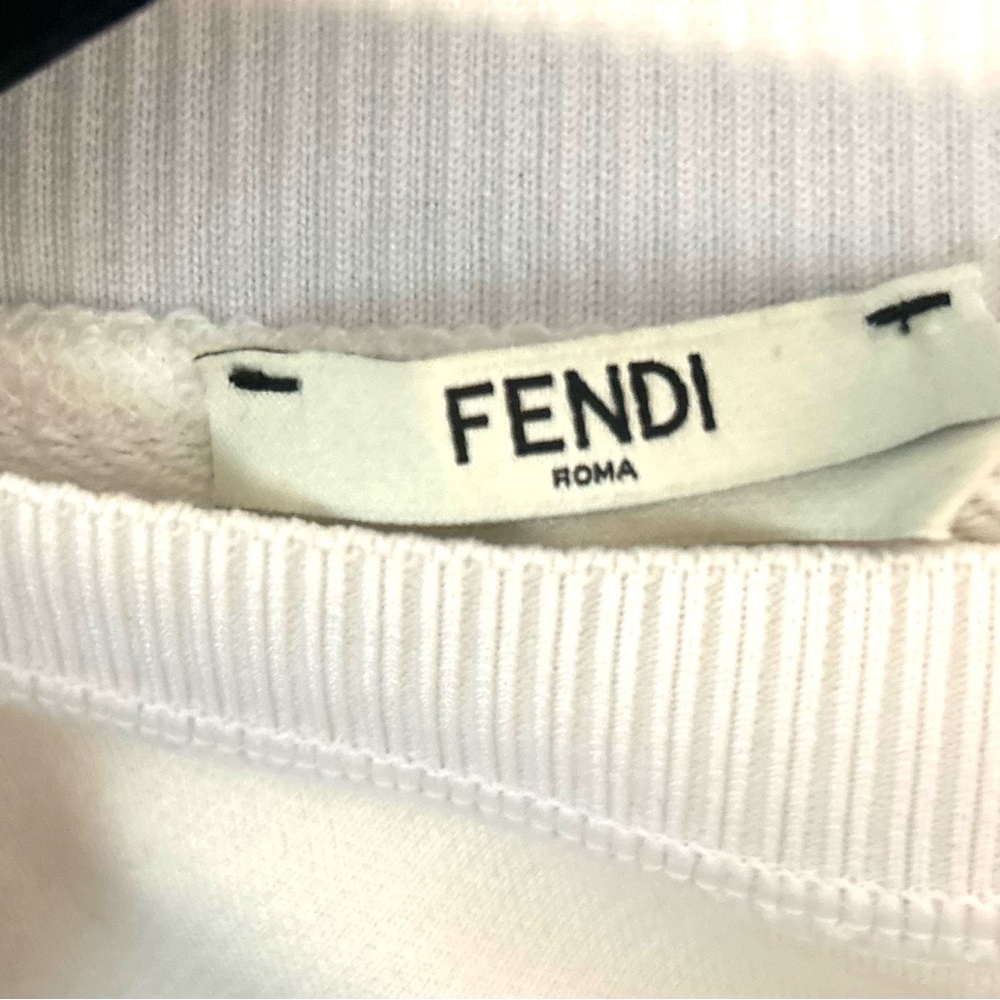 F is Fendi logo eyelet sweatshirt - Picture 8 of 10